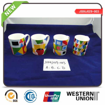 Customized Silk-Printed Wholesale Mug for Coffee Milk